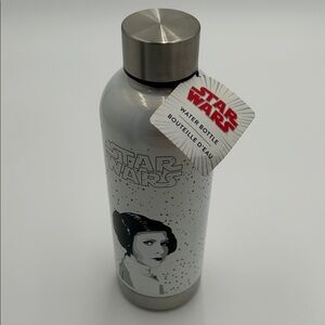 Williams Sonoma White Stainless Steel Character Water Bottle